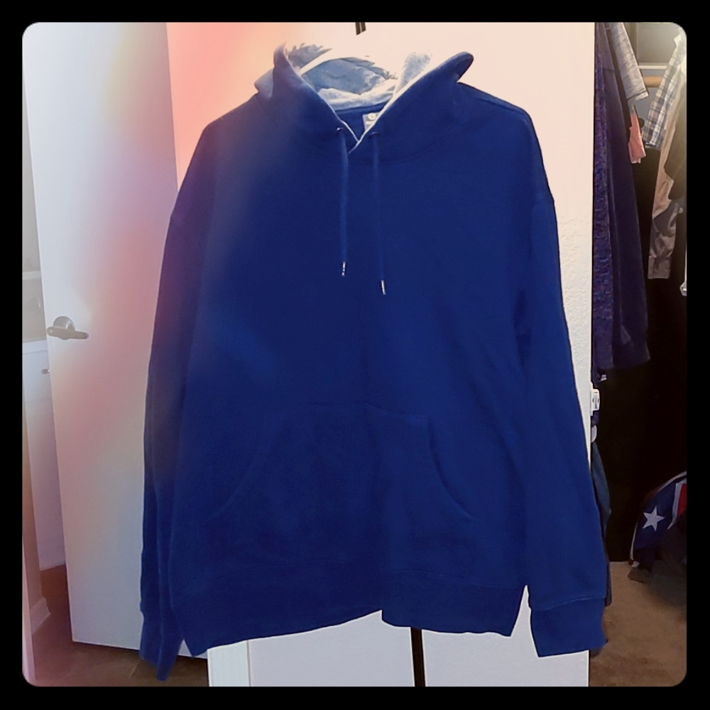 Navy blue hoodie